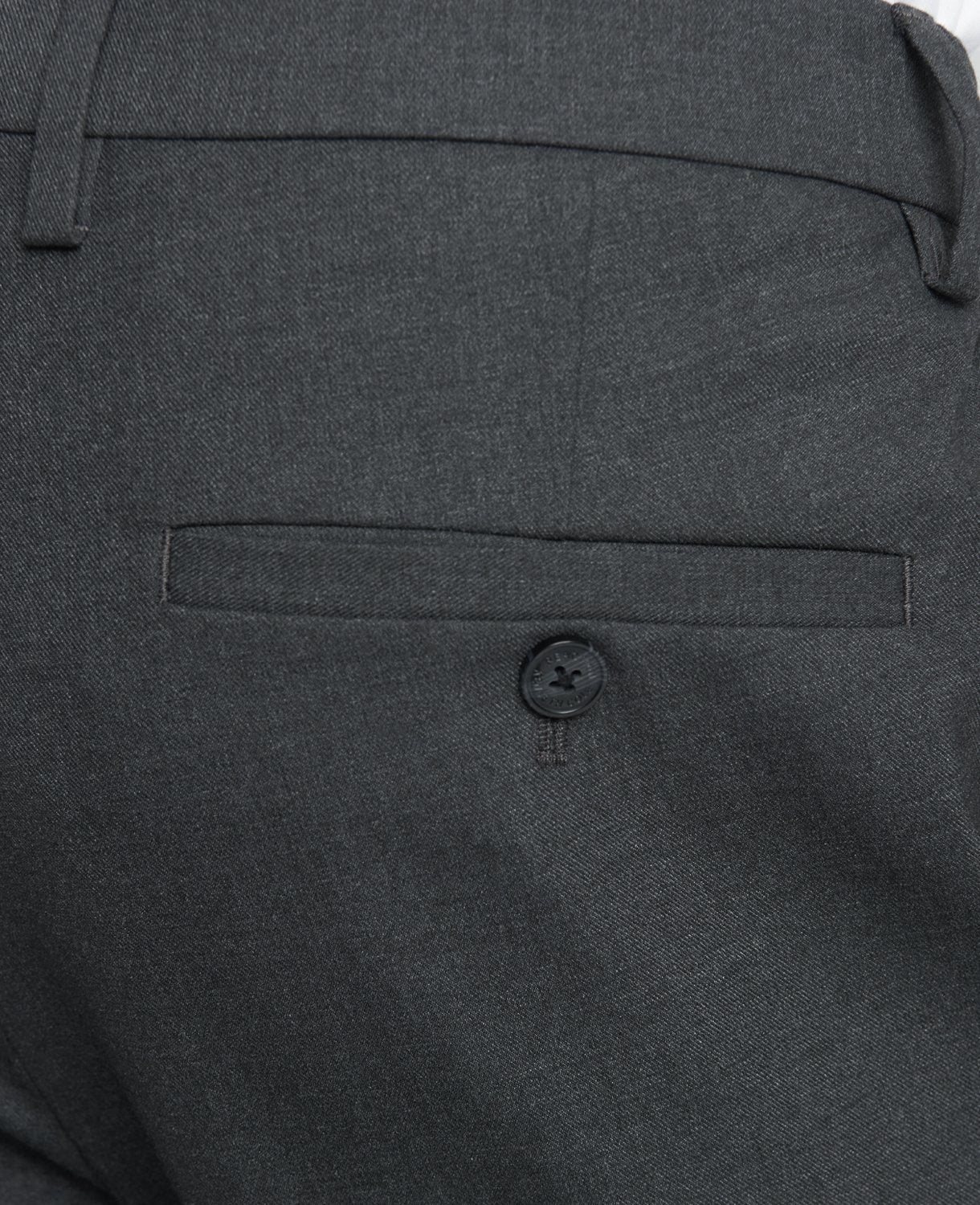 Slim-Fit Stretch Twill Dress Pant Dk. Htr. Grey