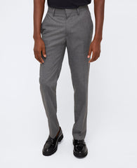 Slim-Fit Stretch Twill Dress Pant Med. Grey