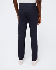 Slim-Fit Stretch Twill Dress Pant Dark Navy