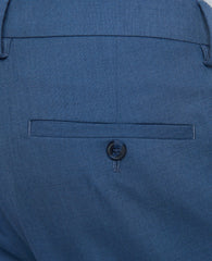 Slim-Fit Stretch Twill Dress Pant Chambray