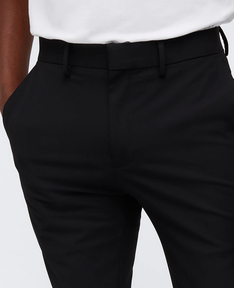 Skinny-Fit Stretch Performance Dress Pant Black