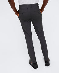 Skinny-Fit Stretch Performance Dress Pant Charcoal Htr