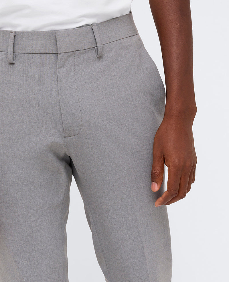 Skinny-Fit Stretch Performance Dress Pant Grey