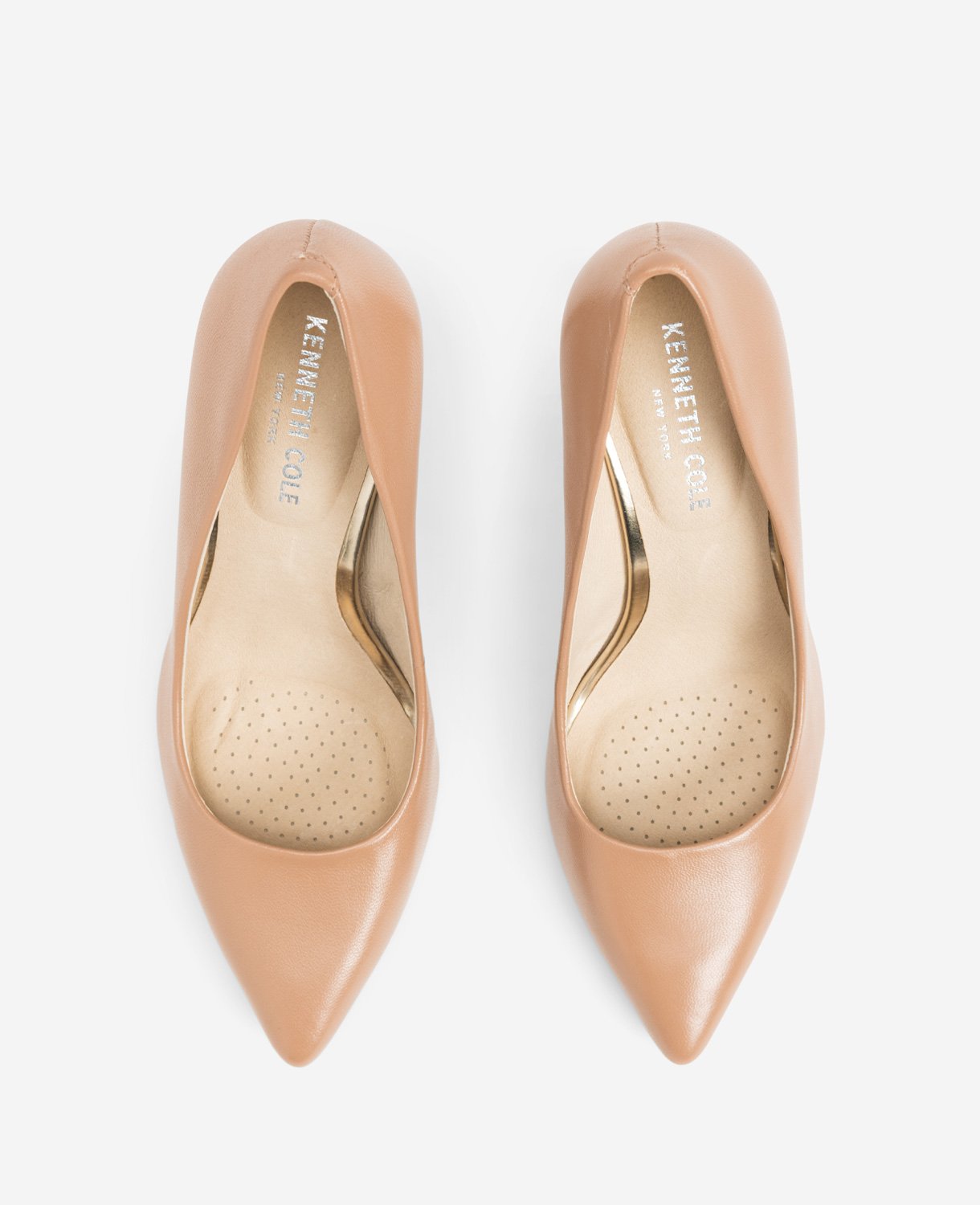 Riley 85 Leather Heel with Rebound Latte