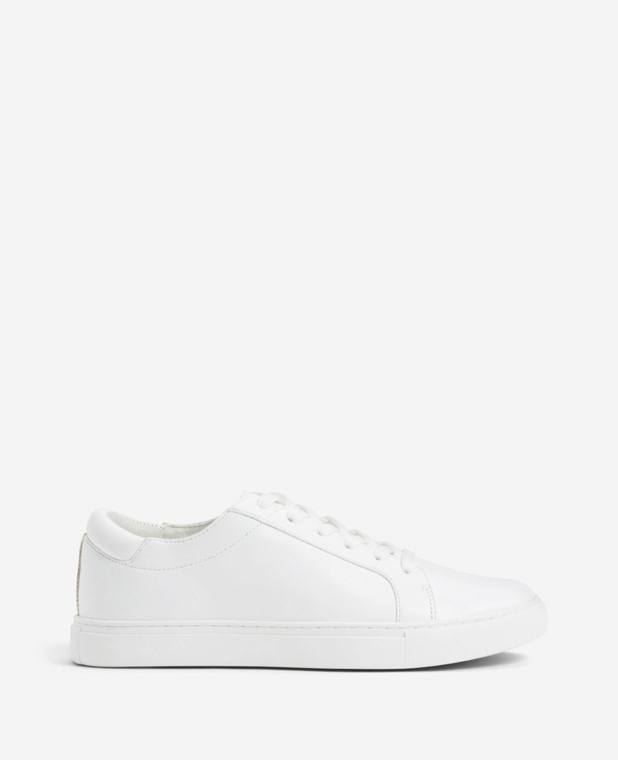 Women's Leather Kam Sneaker White