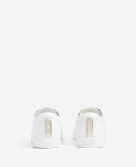 Women's Leather Kam Sneaker White