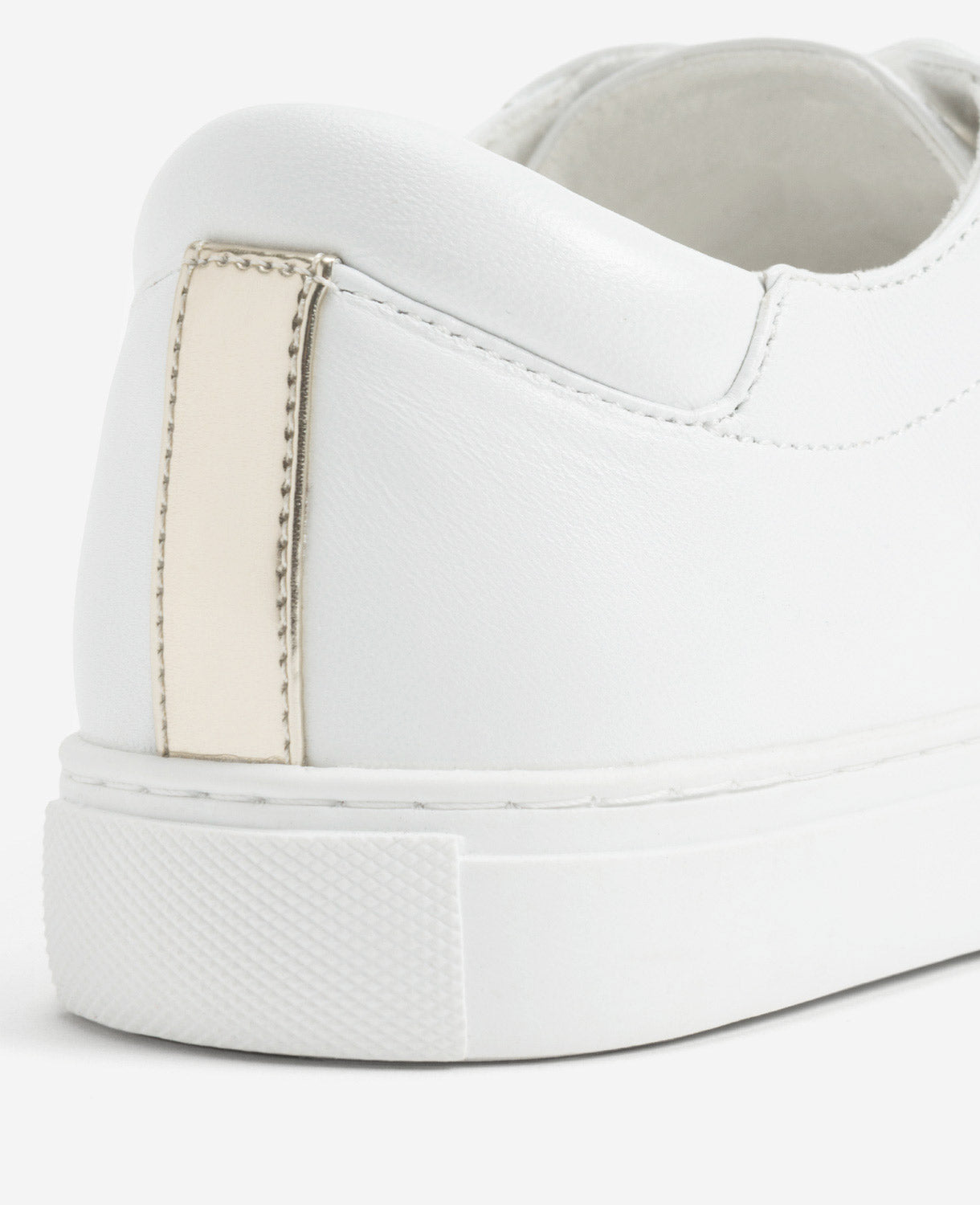 Women's Leather Kam Sneaker White