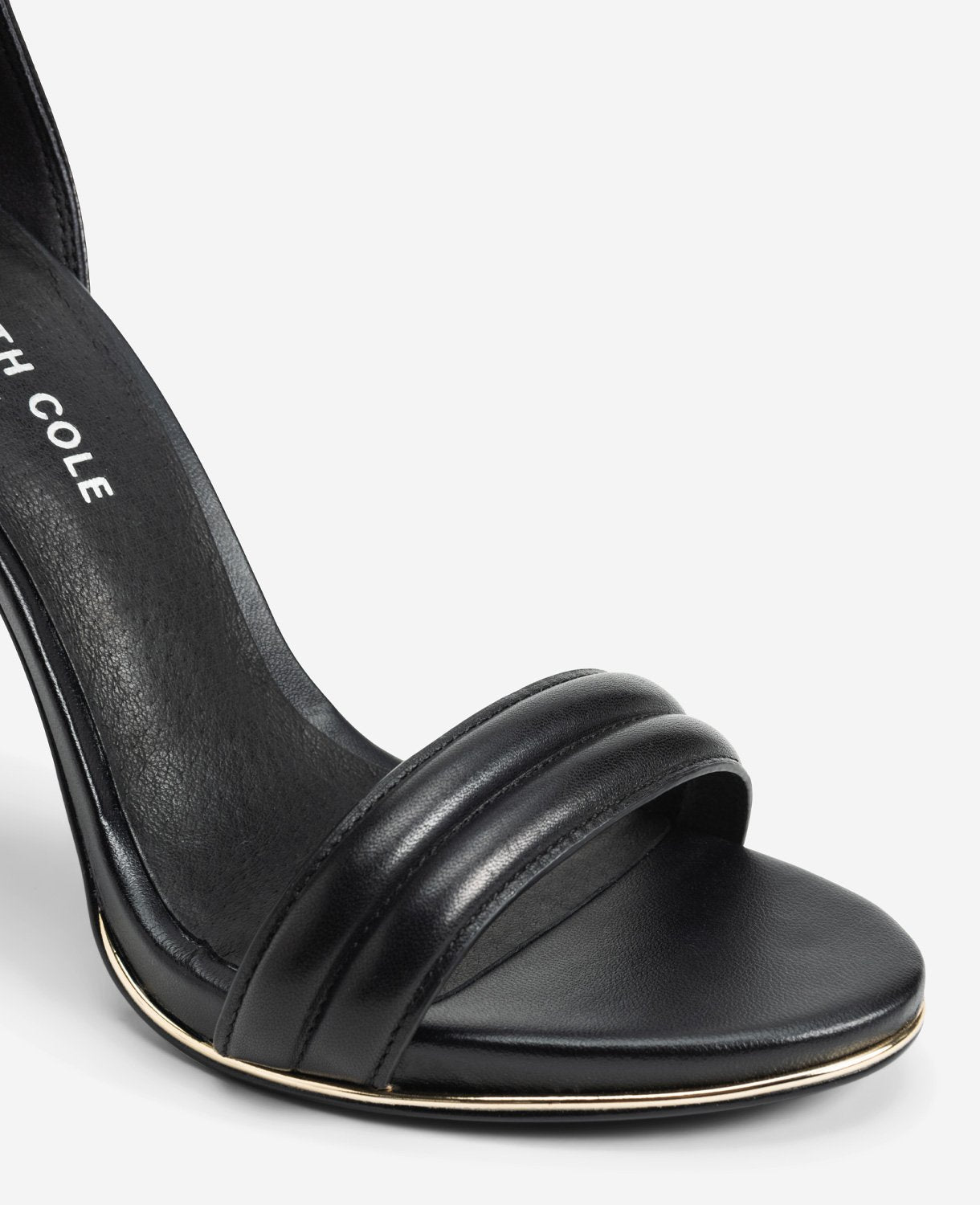 Brooke Ankle Strap Heeled Sandal Black