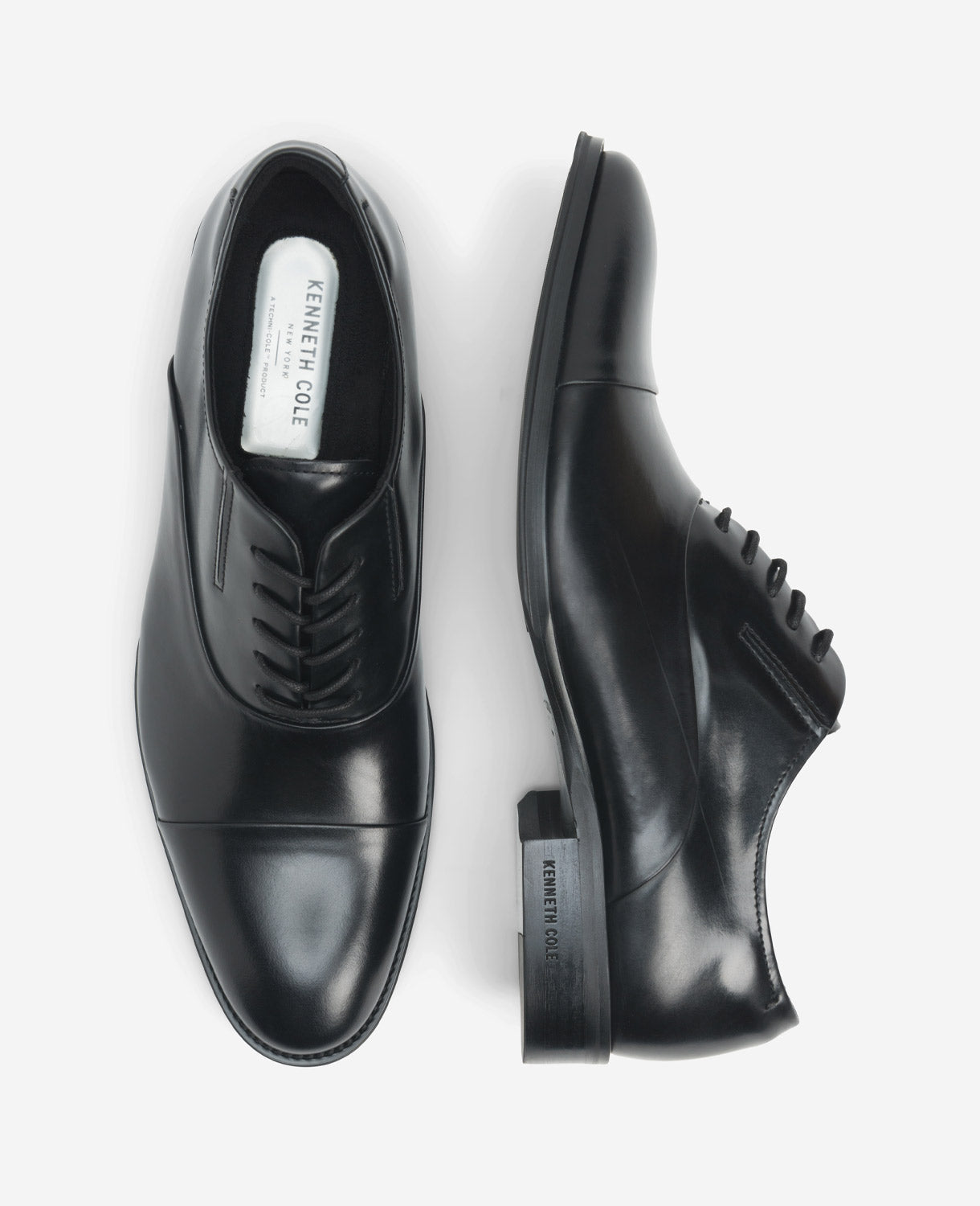 Tully Cap Toe Oxford Black