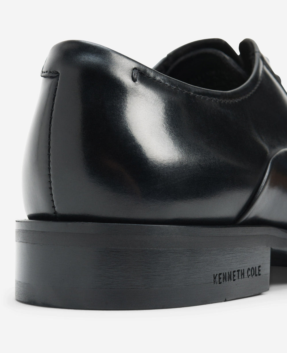 Tully Cap Toe Oxford Black
