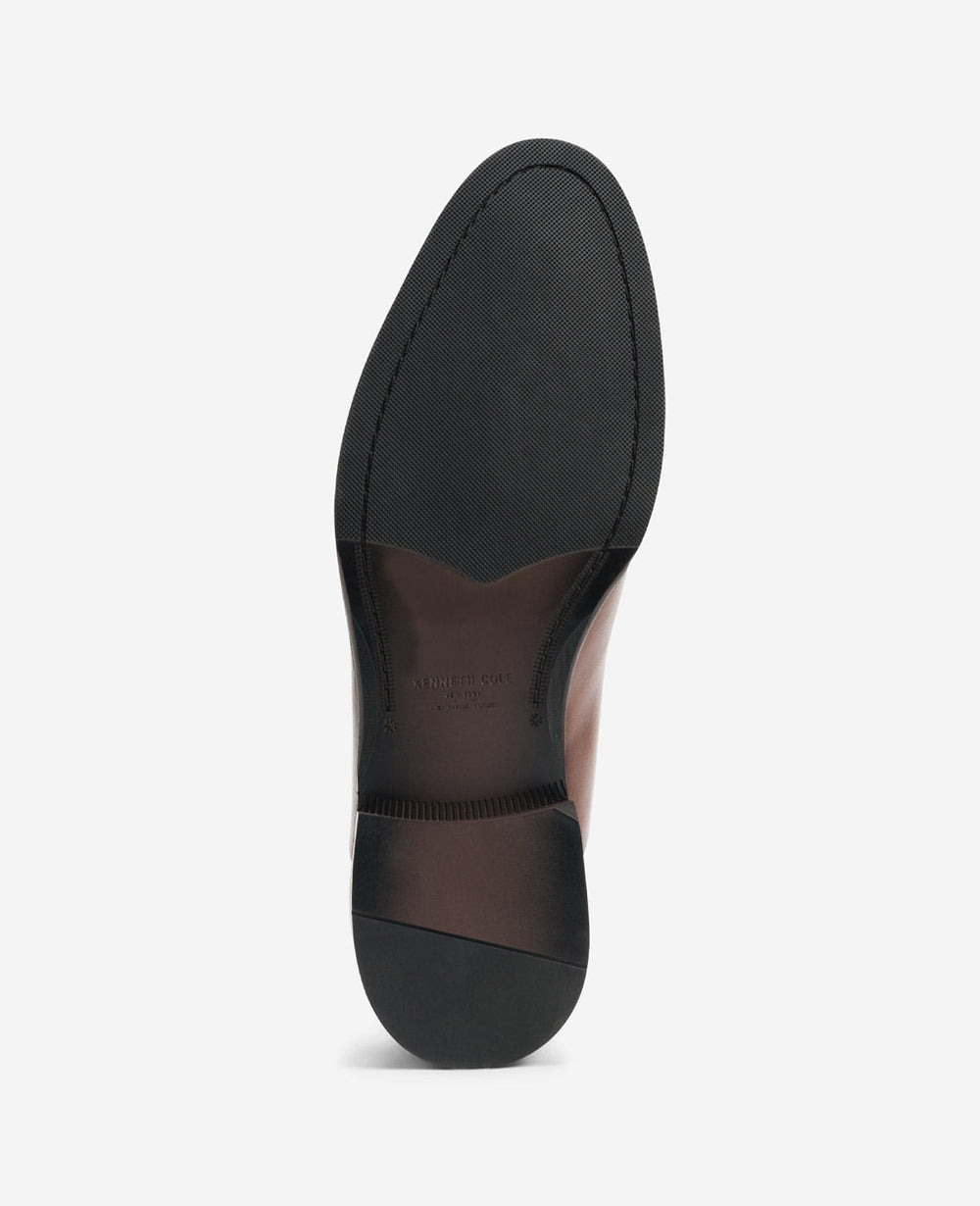 Tully Cap Toe Oxford Cognac