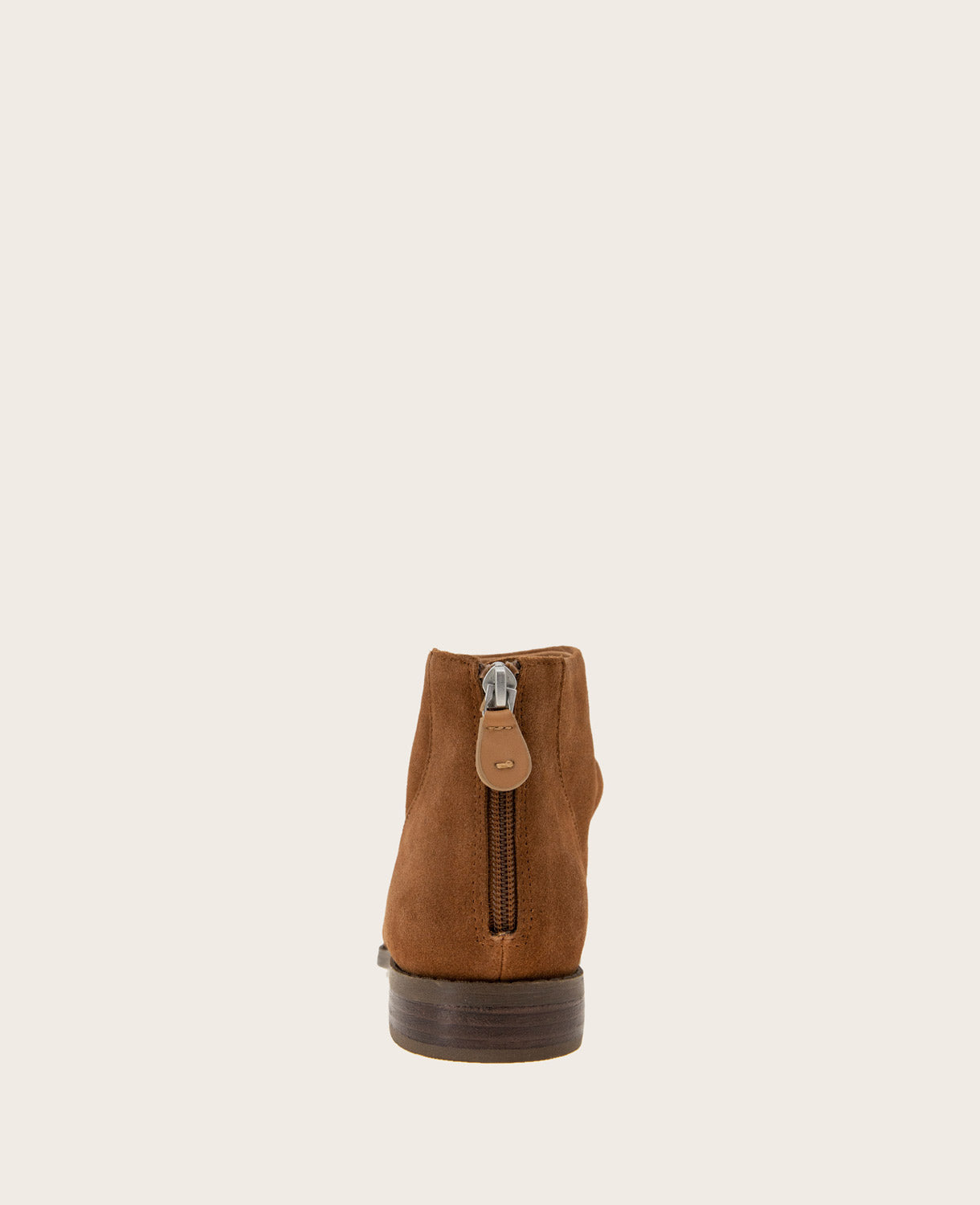 GENTLE SOULS - Emma Suede Zip Bootie Luggage