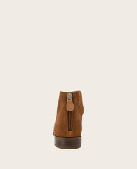 GENTLE SOULS - Emma Suede Zip Bootie Luggage