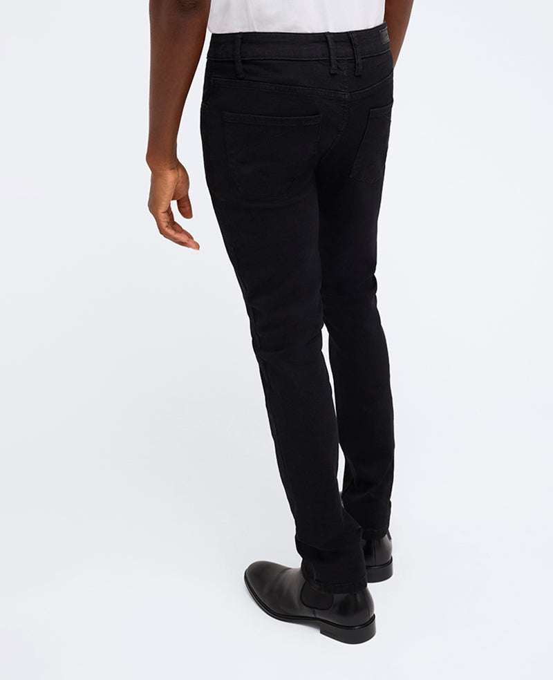 Slim-Fit Recycled Stretch Denim Jean Watts - Black