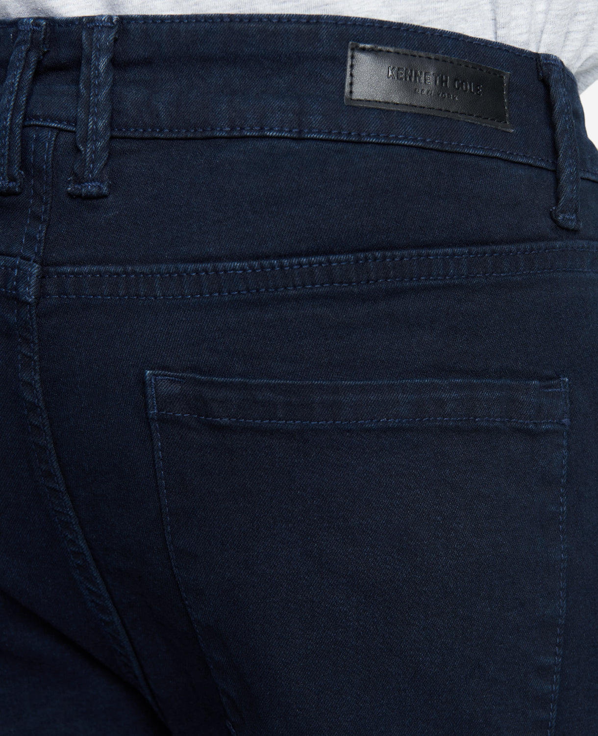 Slim-Fit Recycled Stretch Denim Jeans Downing - Dark Blue