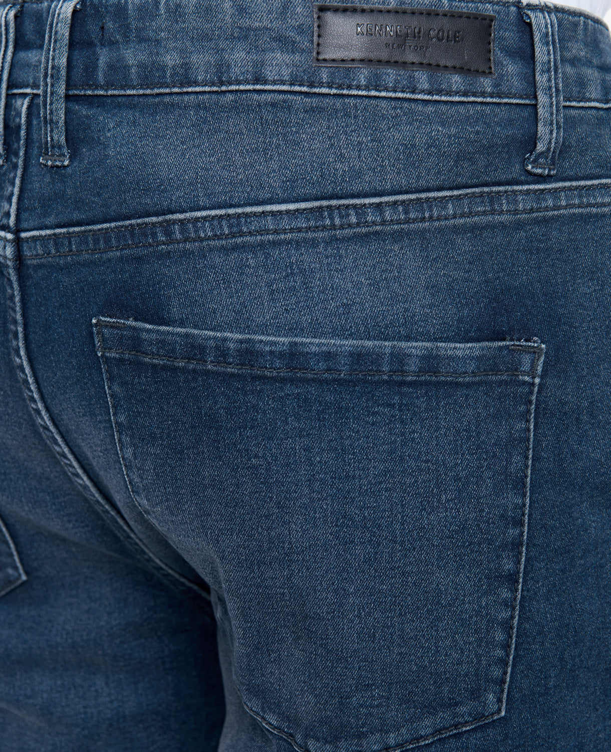 Slim-Fit Recycled Stretch Denim Jean Leroy - Medium Blue