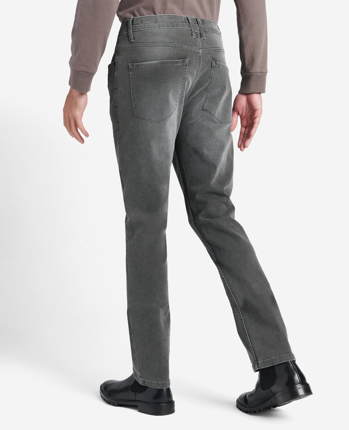 Slim-Fit Recycled Stretch Denim Jean Laight - Medium Grey