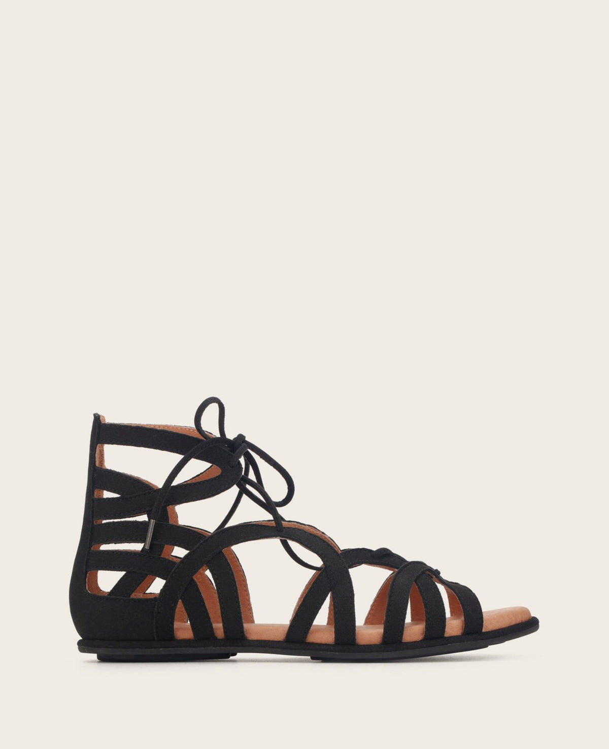 GENTLE SOULS - Break My Heart Gladiator Sandal Black