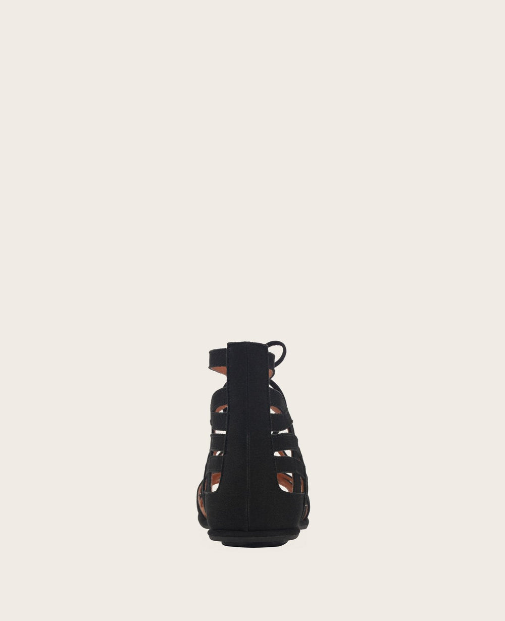 GENTLE SOULS - Break My Heart Gladiator Sandal Black