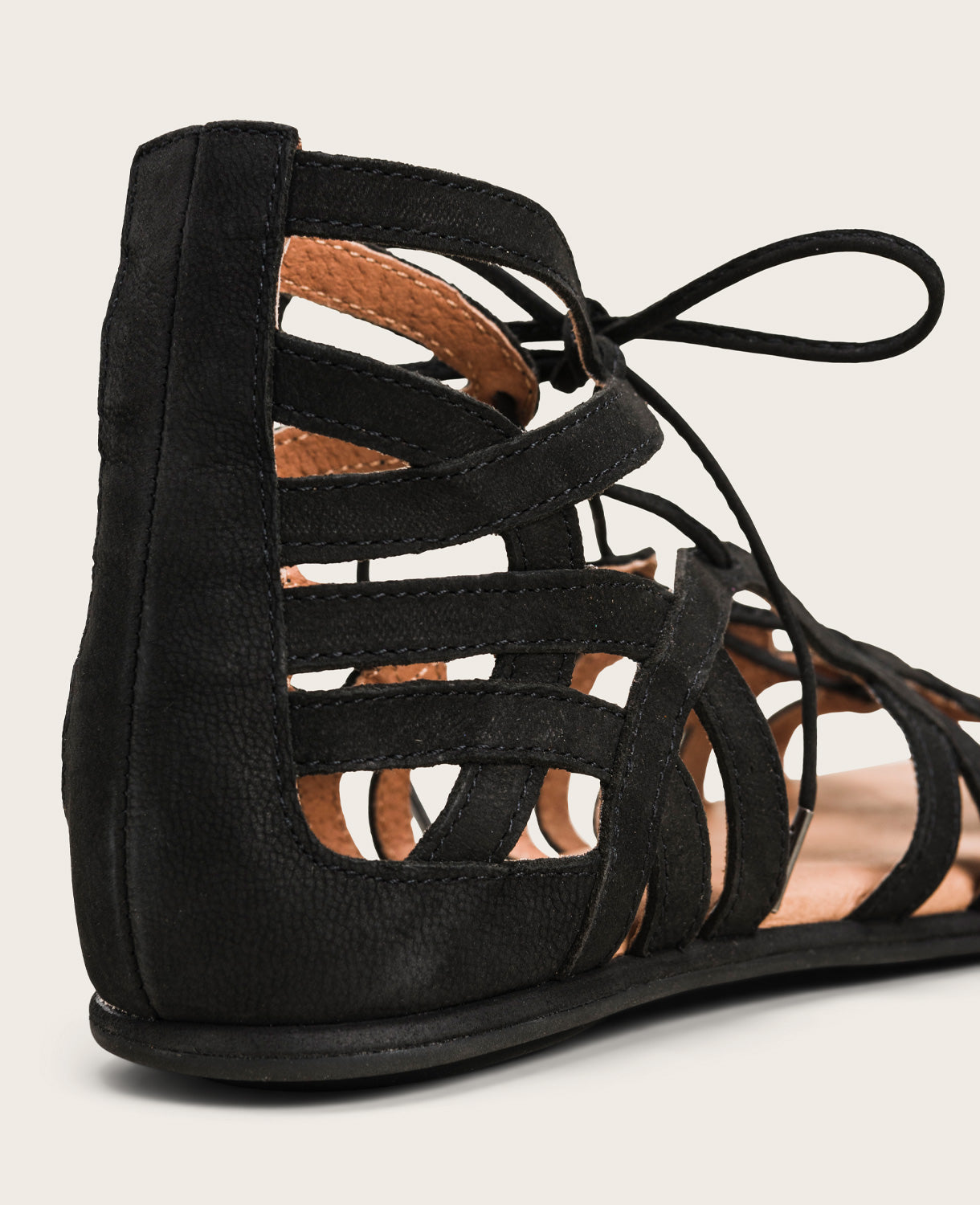 GENTLE SOULS - Break My Heart Gladiator Sandal Black