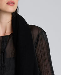Site Exclusive! Pure Cashmere Multi-Wear Wrap Black