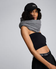 Site Exclusive! Pure Cashmere Multi-Wear Wrap Dark Grey