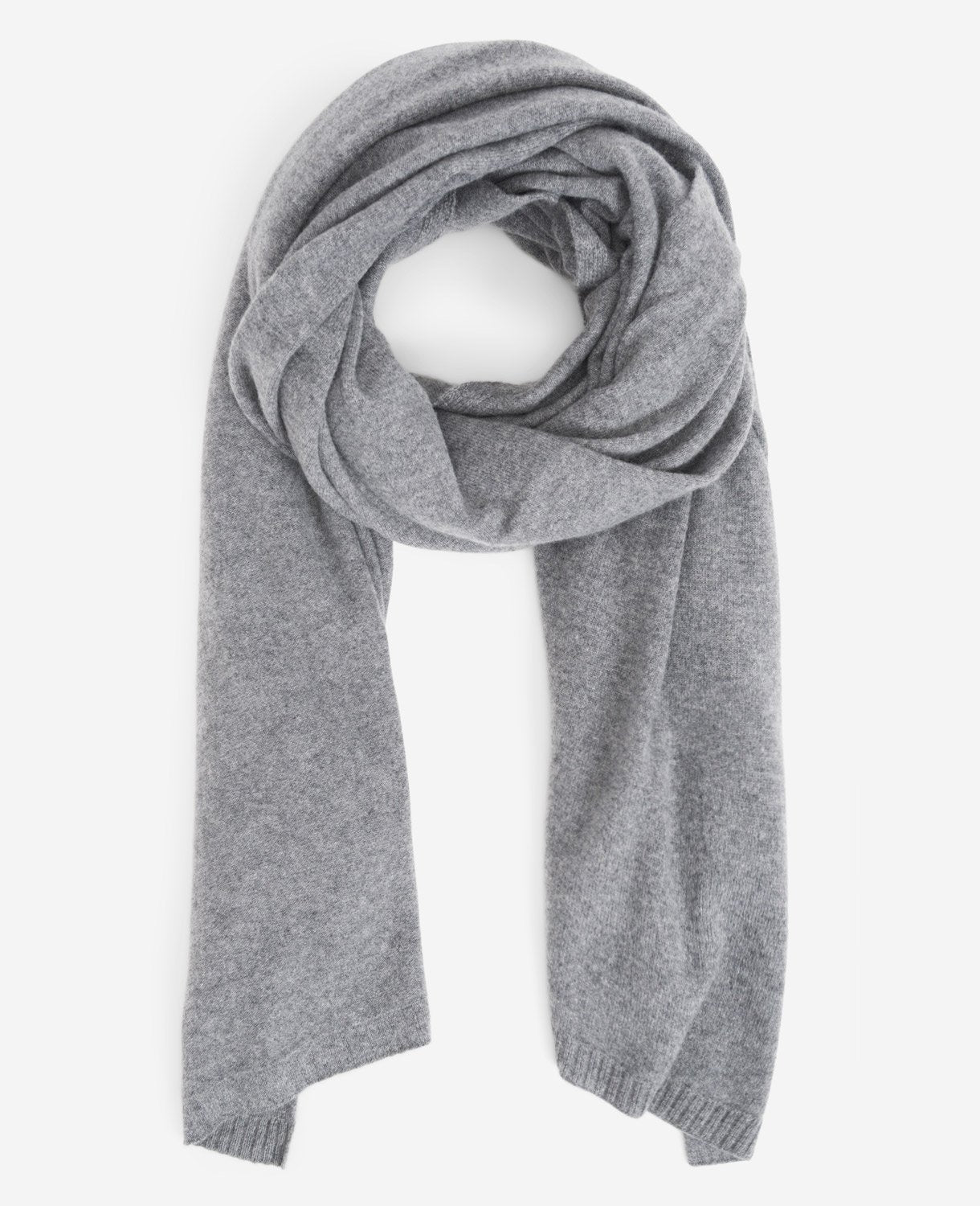 Site Exclusive! Pure Cashmere Multi-Wear Wrap Dark Grey