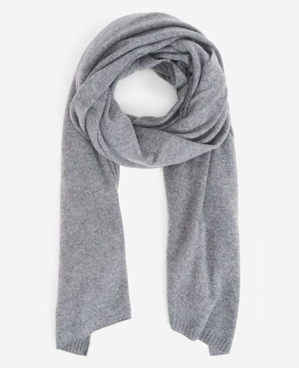 Site Exclusive! Pure Cashmere Multi-Wear Wrap Dark Grey