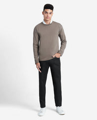 5-Pocket Stretch Pant with Flex Waistband Black