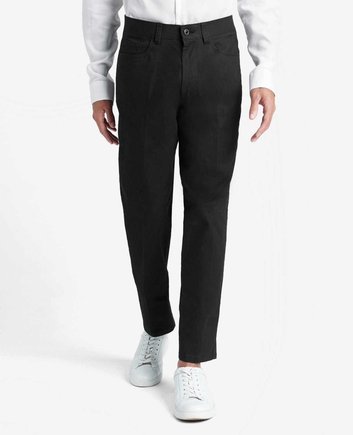 5-Pocket Stretch Pant with Flex Waistband Black