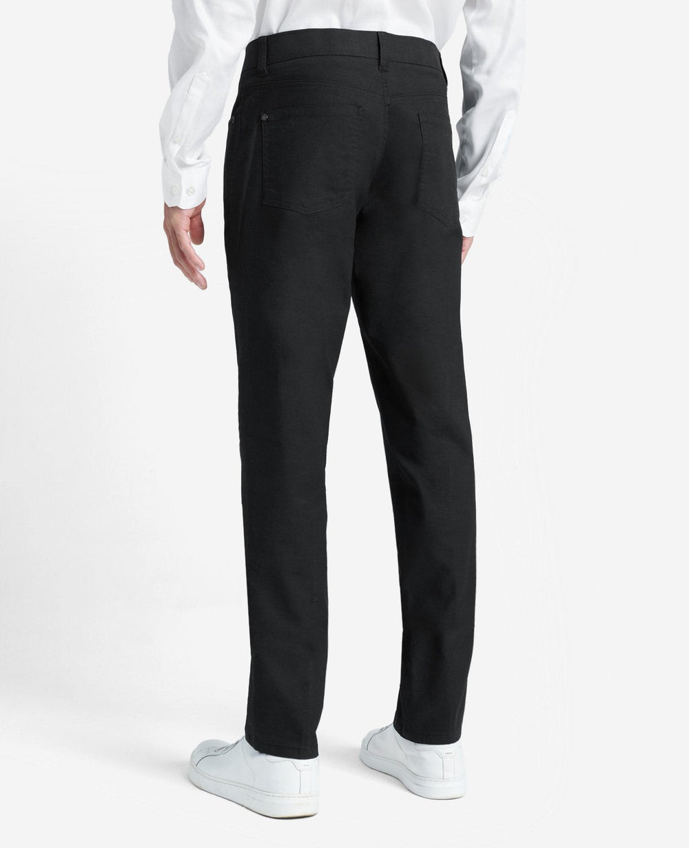 5-Pocket Stretch Pant with Flex Waistband Black