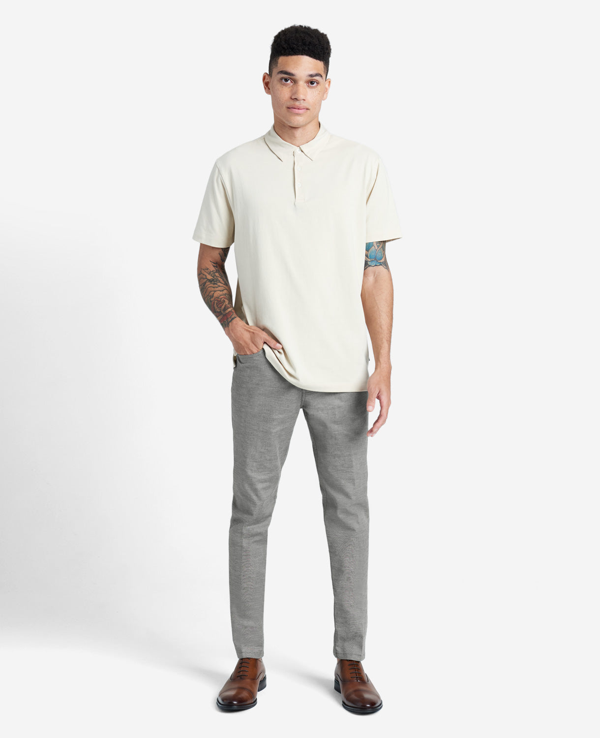 5-Pocket Stretch Pant with Flex Waistband String