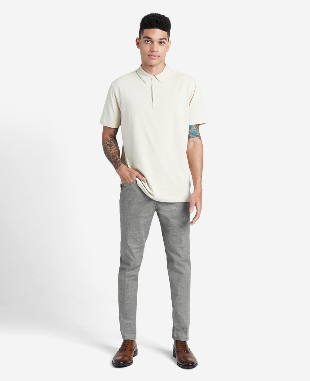 5-Pocket Stretch Pant with Flex Waistband String