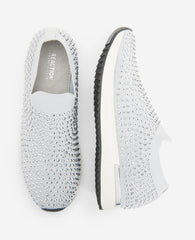 REACTION- The Cameron Jewel Jogger Slip-On Sneaker Grey