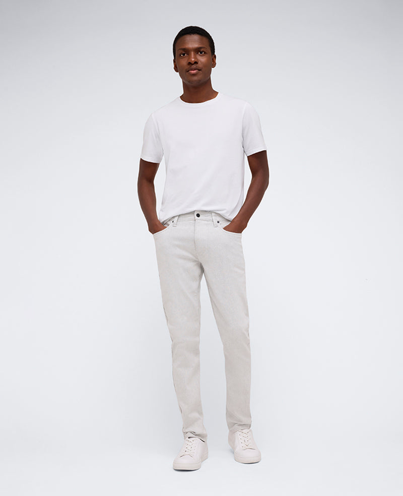 Athletic-Fit Stretch Denim Jean Moore - Cream