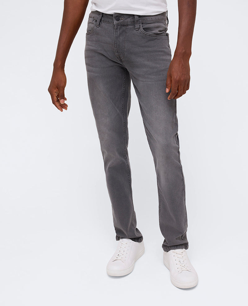 Slim-Fit Recycled Stretch Denim Jean Laight - Grey
