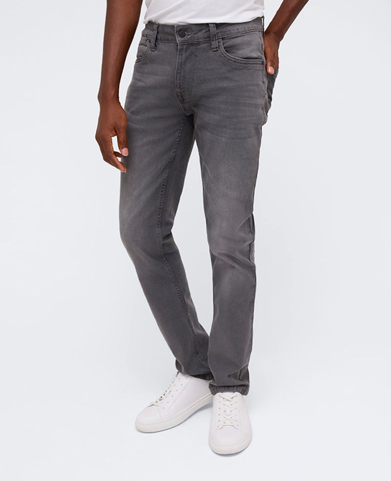 Slim-Fit Recycled Stretch Denim Jean Laight - Grey