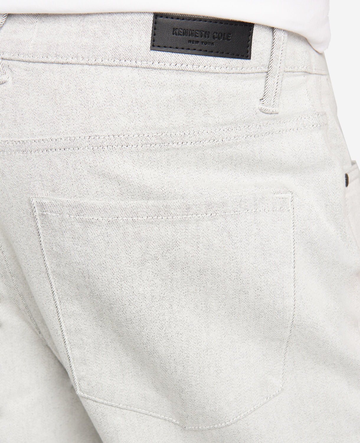 Slim-Fit Stretch Denim Jean Moore - Cream