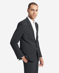 Kenneth Cole Reaction Ready Flex Suit Separate Jacket Gunmetal