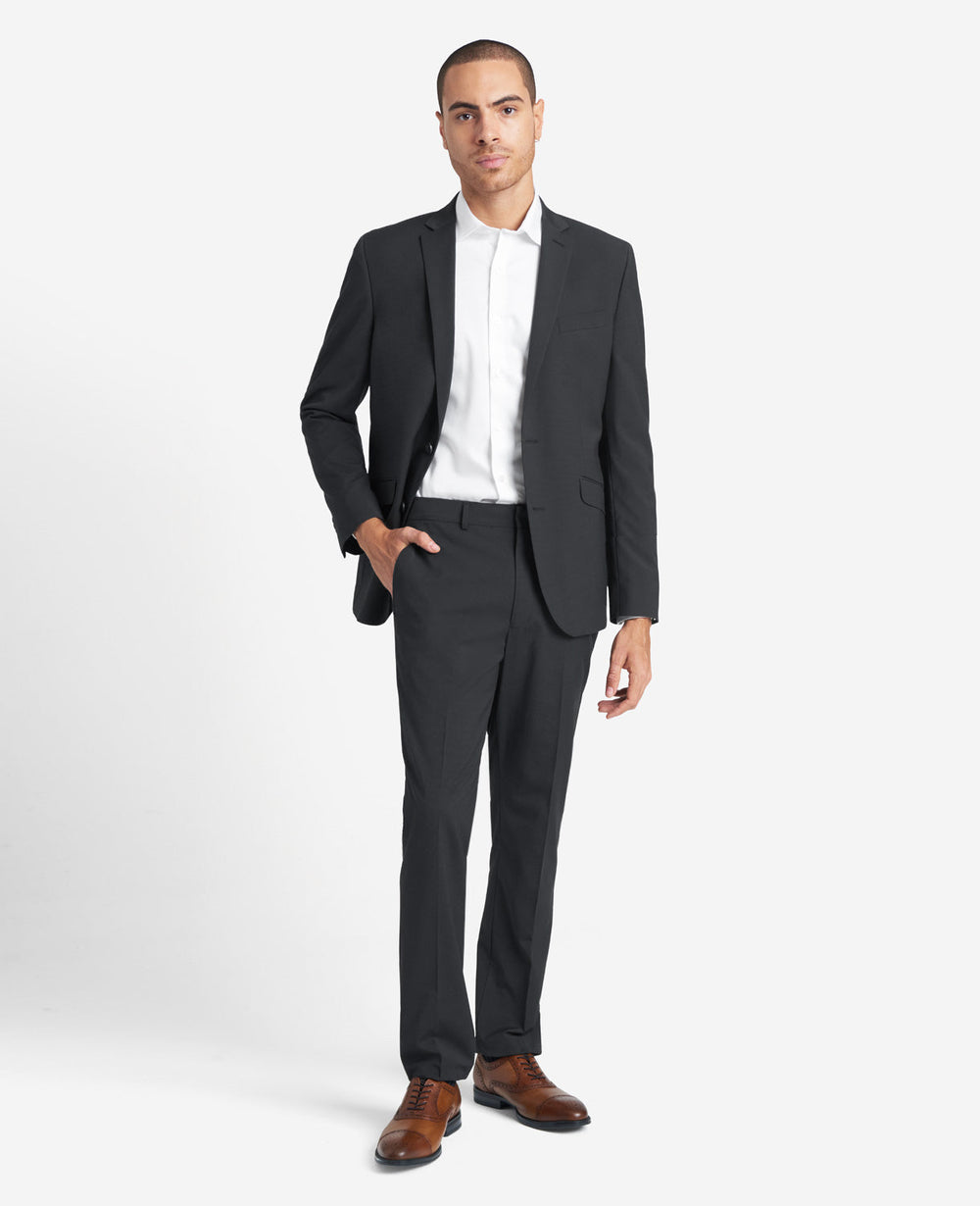 Kenneth Cole Reaction Ready Flex Suit Separate Jacket Gunmetal