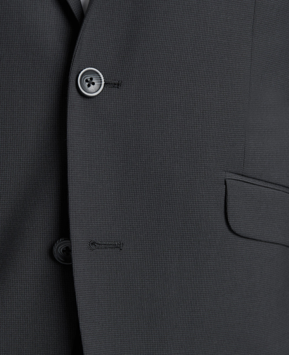 Kenneth Cole Reaction Ready Flex Suit Separate Jacket Gunmetal