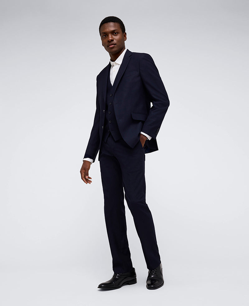Kenneth Cole Reaction Ready Flex Suit Separate Jacket Navy