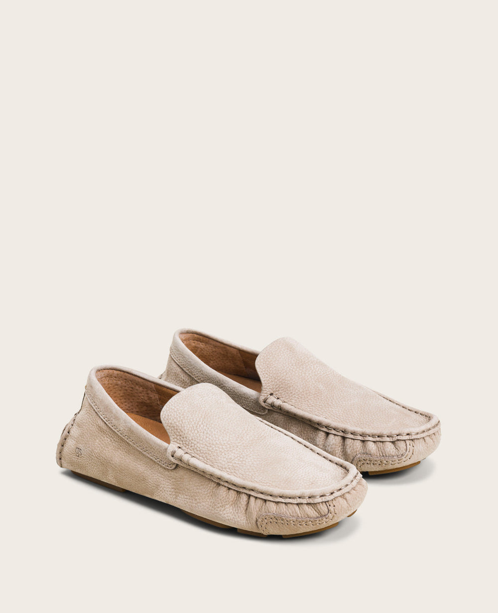 GENTLE SOULS - Mateo Driver Loafer Mushroom