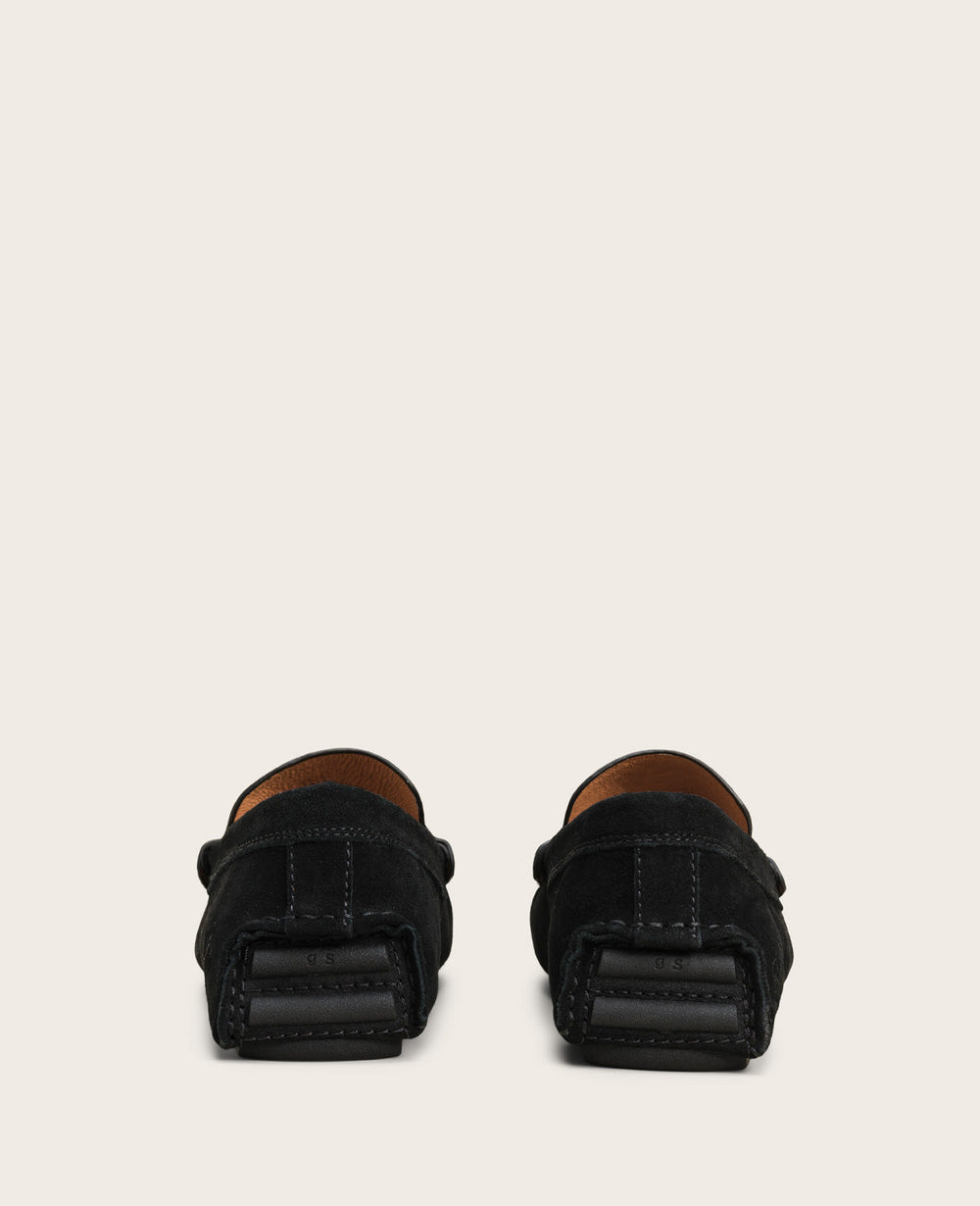 GENTLE SOULS - Mateo Driver Penny Loafer Black