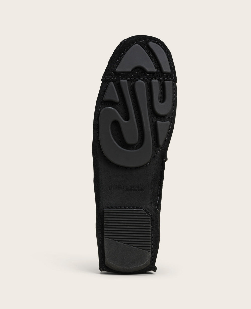 GENTLE SOULS - Mateo Driver Penny Loafer Black
