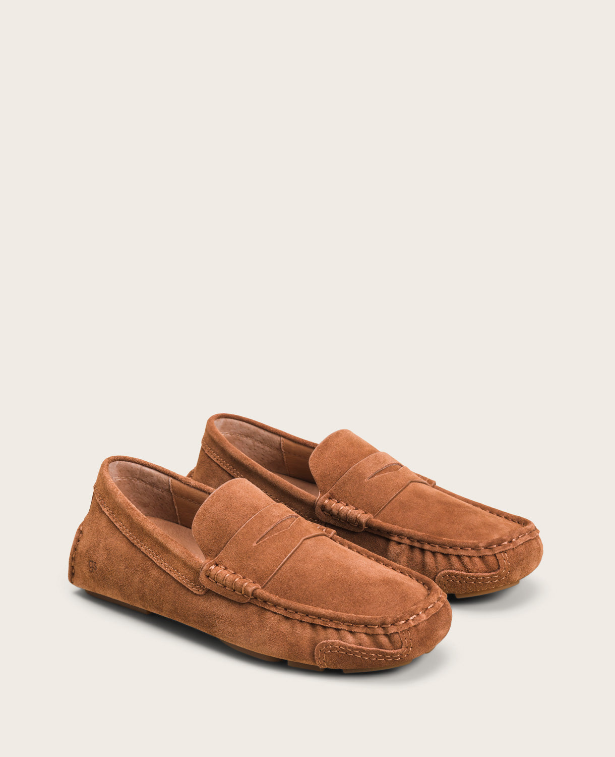 GENTLE SOULS - Mateo Driver Penny Loafer Luggage