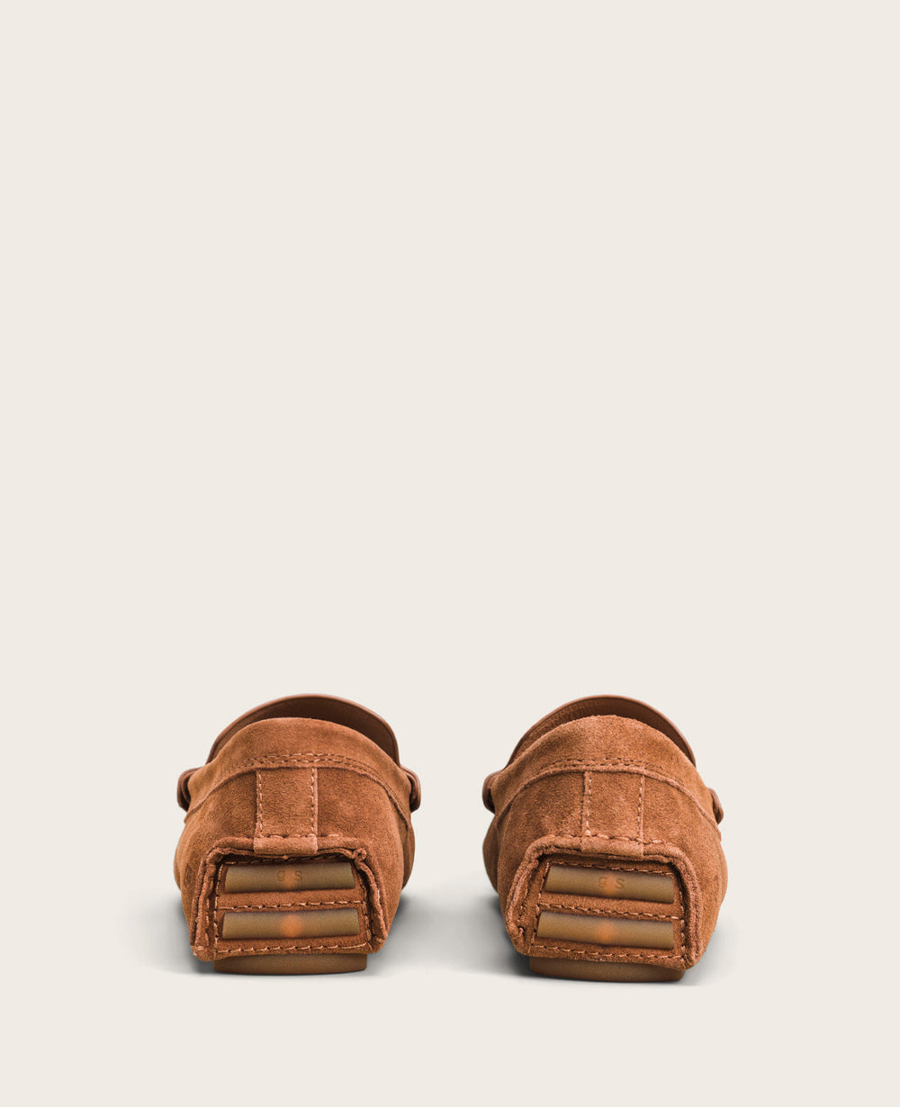 GENTLE SOULS - Mateo Driver Penny Loafer Luggage
