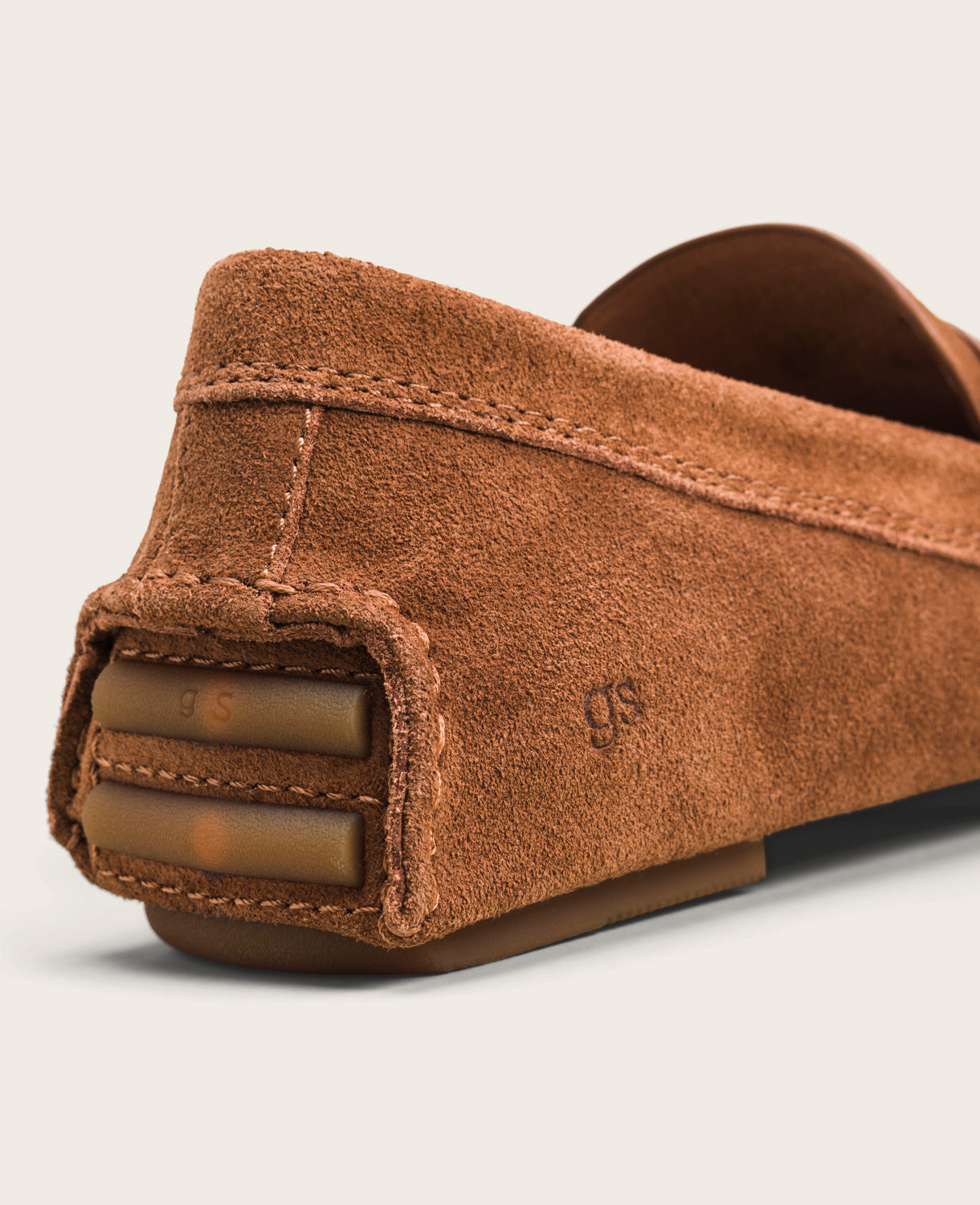 GENTLE SOULS - Mateo Driver Penny Loafer Luggage