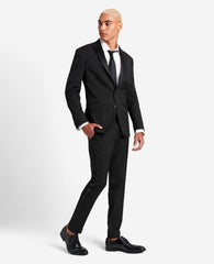 Ready Flex Slim-Fit Tuxedo Suit Black