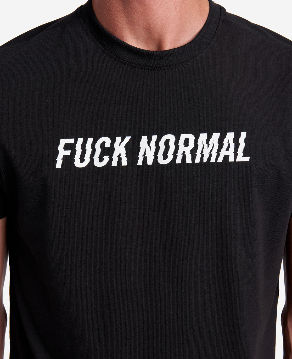 Site Exclusive! F Normal T-Shirt Black